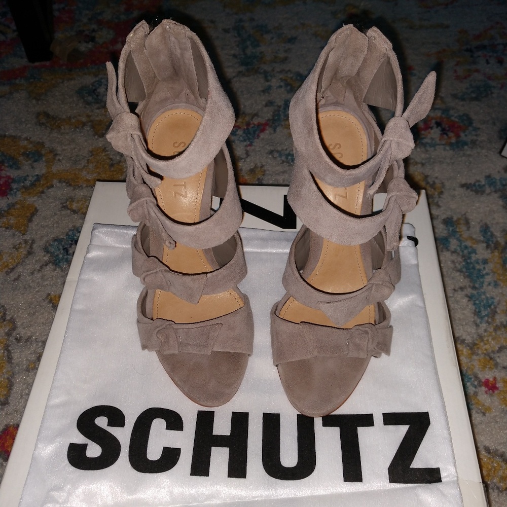 Schutz Stiletto with Bows